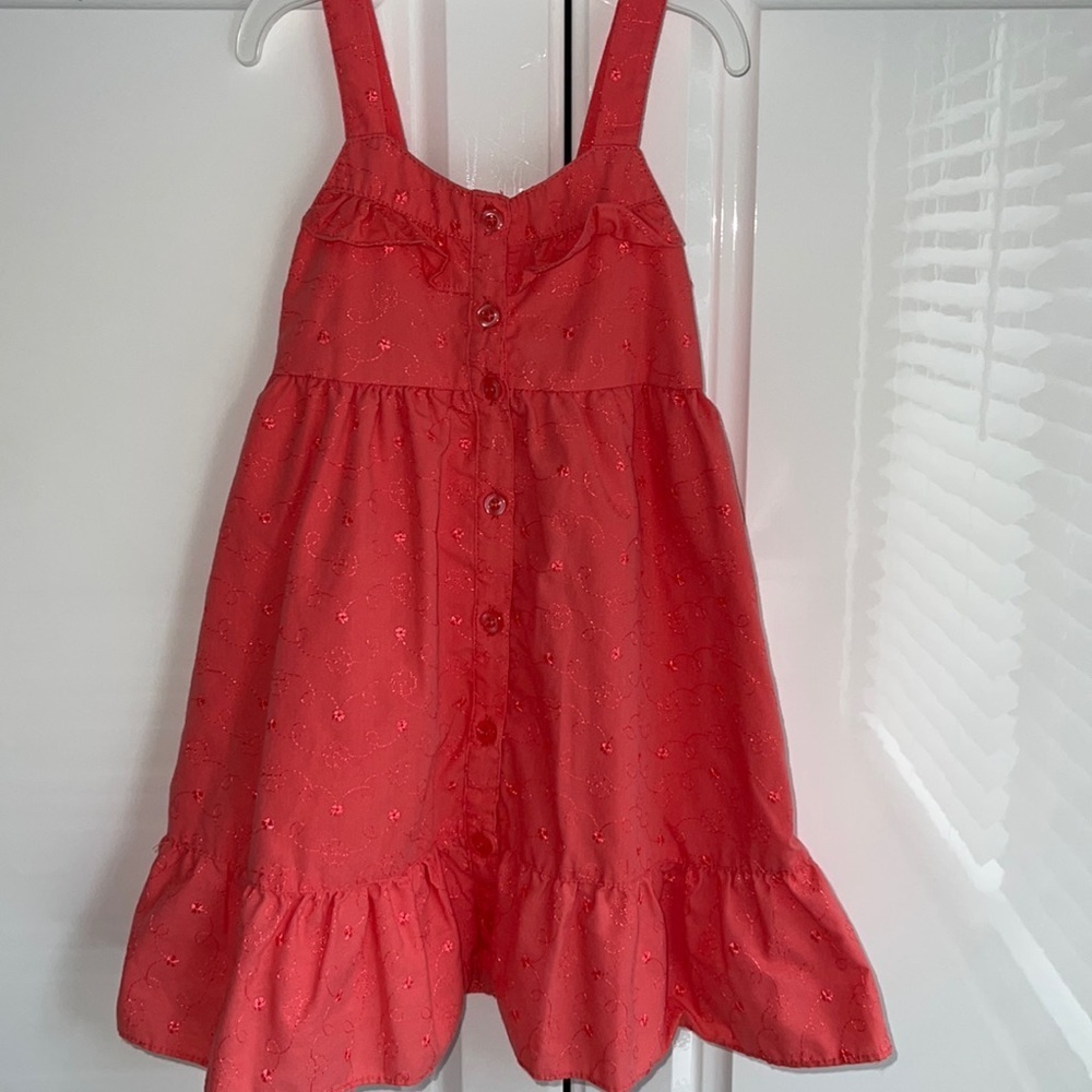 Penelope Mack floral embroidered Toddler dress